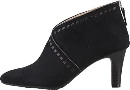 LifeStride Women's Giada Ankle Boot, Black, 5