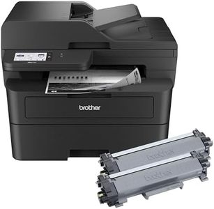 Brother MFC-L2900DW XL Wireless Compact Monochrome All-in-One Laser Printer with Duplex Copy & Scan, Fax, Black & White | Up to 4,200 Pages of Toner Included(1), Amazon Dash Replenishment Ready