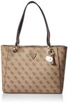 GUESS Womens Noelle Small Tote Handbag, Multicolor, Multicolour, Tote