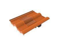 Timloc Double Roman Roof Tile Vent RTV-DR Roofing Slate Ventilation (Terracotta)