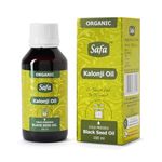 Safa Black Seed Oil Organic Cold Pressed Pure Kalonji Oil |Rich in Omega 3,6 & 9 Essential Fatty Acids|Promotes Immunity,Hair, Skin & Overall Health|Nigella sativa Black Cumin Seed Oil|Pack of 100 ml