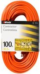 Woods 0530 12/3 Outdoor SJTW Vinyl Extension Cord, Orange, 100-Feet by Woods