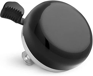 MARQUE Beach Cruiser Bike Bell – Classic Bicycle Bell Design for Adults and Kids with Traditional Ring Sound (Black)