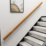 Wooden Stair Handrail, Single Piece