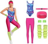 COREWO 80s Workout Costumes for Wom