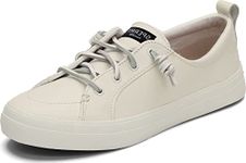 Sperry Women's Crest Vibe Sneaker, White, 7 M US