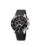 Wegner Seaforce Chrono Analogue Quartz Stainless Steal Watch with Silicone Strap 01.0643.108