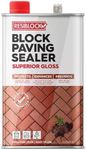 Resiblock Superior Block Paving Sealer – Easy To Apply – Resistance to De-icing Salts – Gloss – 5 Litre