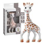 Sophie la girafe Limited Edition Original Baby Teething Toy with Vanilla Teether, 100% Natural Rubber Easy to Grip Baby Teether, Suitable for Newborn Babies - Gift Box