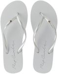 Rip Curl Womens Classic Slipper, Silver, 7 US