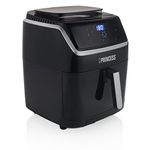 Princess 01.182080.01.001 Airfryer 2 Steam hot air Fryer, ABS Plastic, Black