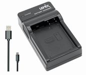 Lemix (PAN-BLC12) Ultra Slim USB Charger compatible with Panasonic DMW-BLC12 DMW-BLC12E DMW-BLC12PP Batteries & Listed PANASONIC LUMIX DMC Series Cameras