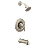 Moen T2133EPBN Eva Posi-Temp Tub and Shower Trim Kit Without Valve, Brushed Chrome