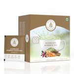 Dandelion Root Tea (50 Tea Bags) with Burdock Root for Liver and Colon Cleanse with Ginger Root, Red Clover| Detox Tea For Smooth Move