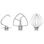 KitchenAid 5KSM5TH3PSS Mixer Accessory Set, Stainless Steel