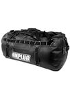 Unplug Waterproof Bags for Travel -1680D Heavy Duty Waterproof Duffel Bag for Camping, Motorcycle Dry Bag, Hunting Bag, Bug Out Bag, Dry Bags for Kayaking Waterproof Boat Bag (65L Black Ops)