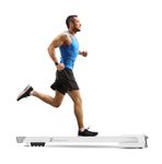 MOTIONIC Treadmill Home & Office 560W Adjustable Speed Ultra-Flat Ultra-Quiet with Bluetooth, LED Display & Remote Control by Strongology - Speed 1km/h to 8km/h