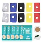 ifory Anti Motion Sickness Kit, Including 10 Count Motion Sickness Patch and 5 Pairs Motion Sickness Bracelet/Bands for Adult