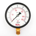 230psi (16 kg) pressure gauge 100mm (4inch) 3/8BSP (230psi (16kg))