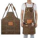 yeesport Woodworking Apron for Men,