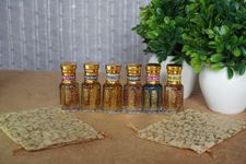 Kannauj Six Attar set from Attar Kannauj for Men, Roll-On Attar with Long Lasting Fragrance 100% Alcohol-Free (6 ml Each)