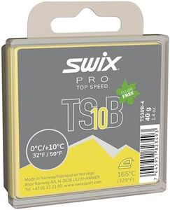 SWIX TS10B4 Ski Wax Tune Up Supplies TS10 40g Yellow