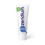 Zendium Complete Protection Toothpaste 75ml - contains natural antibacterial enzymes and proteins - natural protection against causes of caries and gum problems - SLS free, Triclosan free