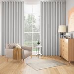 Wakefit Solid Blackout Curtain | Door Curtains 7 Feet Long | Blocks Upto 92% of Light | Reduces Noise | Set of 2 | Agaya Grey
