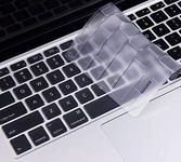 Ultra Thin TPU Clear Keyboard Protector Cover for Old MacBook Pro 13 15 17 (with Or w/Out Retina Display 2015 Or Older Version) and MacBook Air 13 inch US Layout TPU