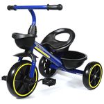 KRIDDO Kids Tricycles Age 24 Month to 5 Years, Toddler Kids Trike for 2.5 to 5 Year Old, Gift Toddler Tricycles for 2-4 Year Olds, Trikes for Toddlers, Blue