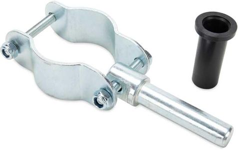 CROOKED CREEK Trac Outdoors Oar Locks - Safely Secures Your Oars - Fits Oar Shafts Up to 1-7/8-inches - 2 pack (50428),Silver