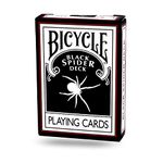 Black Spider Deck Bicycle Cards by Magic Makers