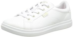 Skechers Women's BOBS D Vine Instant Delight Trainers, White, 7 UK