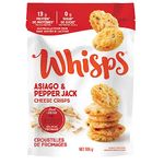 Whisps Asiago & Pepper Jack Cheese Crisps 306 g