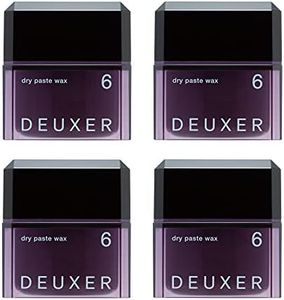 Number Three DEUXER Dry Paste Wax 6 (Set of 4) Hair Wax Floral Berry Violet 4 Pieces