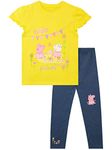 Peppa Pig Girls Top & Leggings Set Multicolor Size 3T