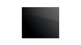 ALLboards Glass Chopping Board Black Classic Black 60x52cm Cutting Board Splashback Worktop Saver for Kitchen Hob Protection Hot Cover Heat Resistant Multi-Glass Plate Dishes Pad Work Surface