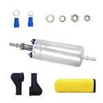 DPHXF Electric External Fuel Pump Compatible with 1983-91 Ford F150 F250 F350 E150 E250 E350 Lincoln Continental Mustang Ranger LTD Thunderbird, Mercury Marquis