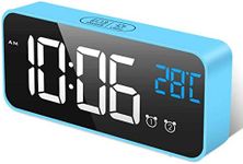 HOMVILLA Digital Alarm Clock with B