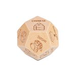 Anniversary Christmas Date Night Gifts for Wife Husband Men Women Valentines Birthday Wood Food Dice Gifts for Him Her Boyfriend Girlfriend 5th Wood Anniversary Wedding Gifts for Couple Gay Lesbian