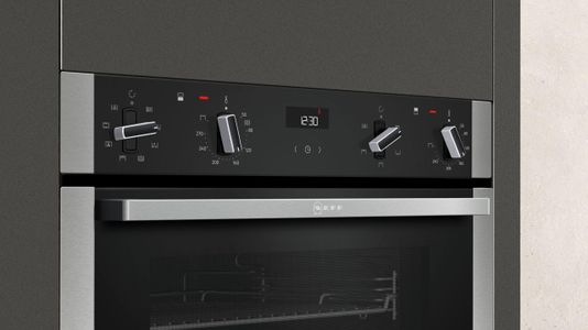 NEFF N50 Double Oven – Stainless Steel Built-In Electric