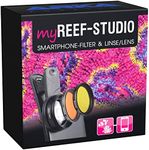 ARKA Aquatics MyReef Studio Smartphone Filter & Macro Lens for Colourful Detailed Photos of Corals and Fish in Any Saltwater Aquarium