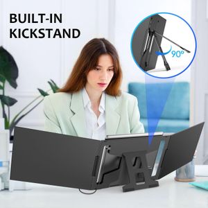 KPKUE 15.6" Laptop Screen Extender – Portable Dual Monitor Display