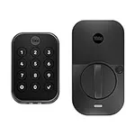 Yale Security Assure Lock 2, Key-Free Keypad Lock with Bluetooth, Black Suede