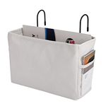 SUMNACON Hanging Storage Basket for Bed, Office, Home, School, Dorm, White