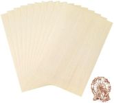 OWLKELA 10 Pieces 30x20x0.2cm Basswood Sheets