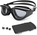 Fulllove Swimming Goggles, Tenfold Long-Lasting Anti Fog Swim Goggles Adult Men Women No Leakage With Nose Clip Earplugs