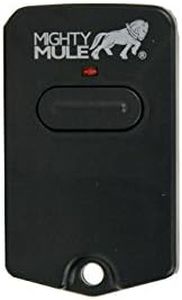 Mighty Mule Single Button Gate Opener Remote (FM135), Black