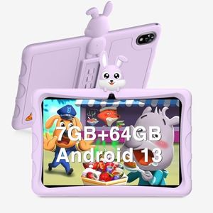 DOOGEE U9 KID WiFi 6 Tablet Bambini, Android 13 Tablet per Bambini 10 Pollici, 7GB RAM + 64GB ROM(1TB/TF), Quad-Core | 5060mAh | BT5.0 | 1280 * 800 | 5MP+2MP | Widevine L1