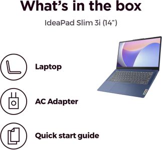 Lenovo IdeaPad Slim 3 14" Laptop – 128GB SSD, Lightweight Design